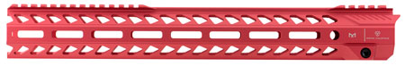 [708747546781] Strike STRIKERAIL Strike Rail  AR-15 Red Aluminum 15.50" M-LOK