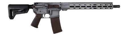 [810105515916] Shark Coast Tactical 300-169-1000-04 Pillager  5.56 NATO 30+1 16" Black Nitride Threaded Barrel, Aluminum Receiver w/Picatinny Rail, M-LOK Handguard, Magpul Collapsible Black Polymer Stock, Brown Magp