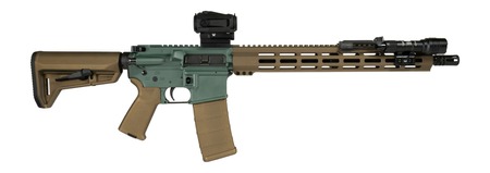 [810188105073] Shark Coast Tactical SCC05073GOB Goblin Bundle 5.56 NATO 30+1 16" Black Nitride Threaded Barrel, Aluminum Receiver w/Picatinny Rail, M-LOK Handguard, Magpul Collapsible Polymer Stock, Magpul MOE Grip,