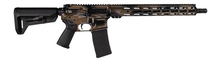 [810188102515] Shark Coast Tactical SCC101952AFDECC Anime-15  5.56 NATO 10+1 16" Black Nitride Barrel, Flat Dark Earth Cerakote Aluminum Receiver w/Picatinny Rail, M-LOK Handguard, Black Polymer Stock  &  Black Polyme