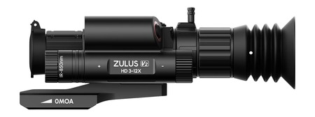 [850065096438] DNT ZHD312RV2 ZULUS HD 3-12X V2  D/N W/LSR RF
