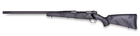[747115463510] Weatherby MGT01N338WL6B Mark V Backcountry Guide TI 338 WBY RPM 3+1 24" +2" Carbon Fiber BSF Threaded Barrel, Titanium Drilled  &  Tapped Receiver, Exposed Carbon  w/Carbide Black Accents Fixed Peak 44