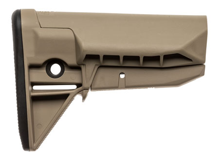 [812526020697] BCM GFSMOD0SPMDF BCMGunfighter Mod 0 Flat Dark Earth Synthetic with SOPMOD Cheekweld for AR-Platform