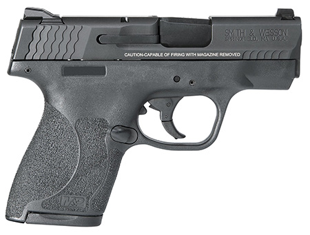 [022188872248] Smith  &  Wesson 11812 M & P Shield M2.0 Micro-Compact Frame 40 S&W 6+1/7+1, 3.10" Black Armornite Stainless Steel Barrel  &  Serrated Slide, Matte Black Polymer Frame, Thumb Safety