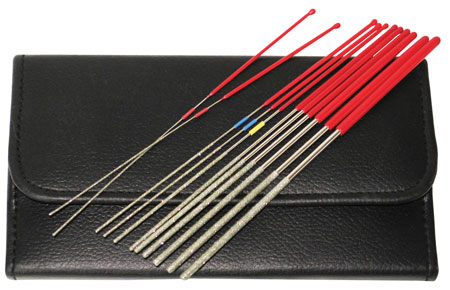 [852892005218] RamRodz 60021 Pro-Series Micro File Diamond Coated 9" Long 12 PK Includes Case