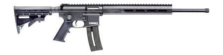[850022225253] Mountain Billy Gun Lab MBGL-GOAT15-TB-1 Goat-15 Helium 22 LR 1rd 16" Black Threaded Barrel, Black Polymer Receiver w/Picatinny Rail, M-LOK Handguard, Black Adj 7 Position Polymer Buttstock, Black Poly