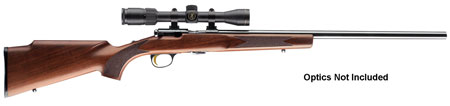 [023614255222] Browning 025176202 T-Bolt Target/Varmint 22 LR 10+1 22" Heavy Target Barrel, Polished Blued Steel Receiver, Satin Walnut Stock With Monte Carlo Comb, Optics Ready, Scope NOT Included