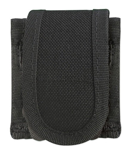 [043699882717] Uncle Mike's 88271 Universal SpeedLoader Mag Pouch Single Black Kodra Nylon Hook  &  Loop Belts 2.25" Wide