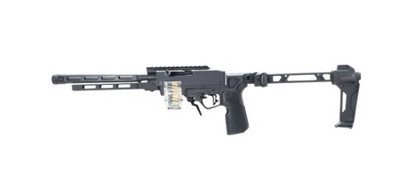 [769498482759] Tandem Kross FA41N0602BBB1 ADX 22 LR 20+1 10.20" Black Threaded Barrel, Black Anodized Receiver w/Picatinny Rail, M-LOK Handguard, Strike FSA Single Folding Brace, Polymer Grip, Left Hand