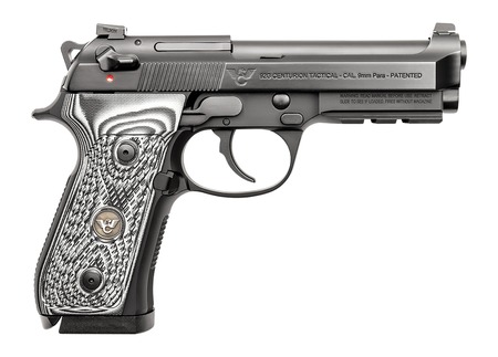 [850080905555] Wilson Combat BER-92CT-9A Beretta 92 Centurion Tactical 9mm Luger 15+1 4.25" Stainless Steel Slide, Aluminum Frame w/Picatinny Rail