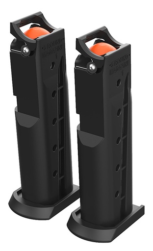 [810042110618] Byrna Technologies AM568300 HD  5rd Byrna HD Pepper Gun Black Polymer 2 Clips