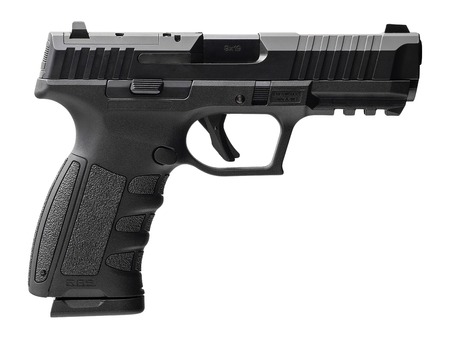 [810162052218] MAC 15000601 RA-9 Full Size 9mm Luger 17+1 4.25" QPQ Tenifer Cerakote Steel Optic Ready Slide, Tenifer QPQ Polymer Frame w/Picatinny Rail, Polymer Grip, RMR Footprint, Ambidextrous