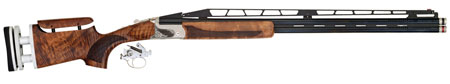 [713780354200] TriStar 35420 TT-15A Deluxe Double Combo 12 Gauge 3" 32" 2rd, 3" 34" 1rd Adjustable Rib Barrels Silver Rec Walnut Fixed with Adjustable Comb Stock Right Hand (Full Size) Includes 5 Extended MobilChoke