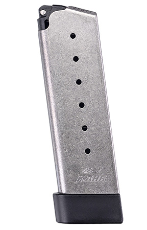 [602686108072] Kahr Arms K725G OEM  Stainless Detachable w/ Grip Extension 7rd 45 ACP for Kahr CW/KP
