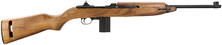 [602686313087] Auto-Ordnance AOM140 M1 Carbine *CA Compliant 30 Carbine 18" Barrel 10+1, Black Parkerized Metal Finish, American Walnut Stock, Crossbolt Safety
