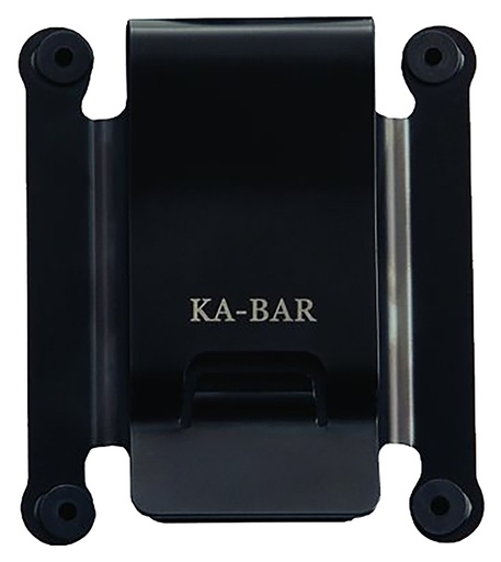 [617717814808] Ka-Bar 1480CLIP Belt Clip  For Ka-Bar TDI/Hinderer/Becker, Black Metal