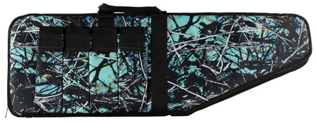 [672352011463] Bulldog SRN1038 Extreme Tactical  38" Muddy Girl Serenity Camo Water-Resistant Nylon, Black Trim, Tricot Lining, 4 External Velcro Mag Pouches, Soft Padding