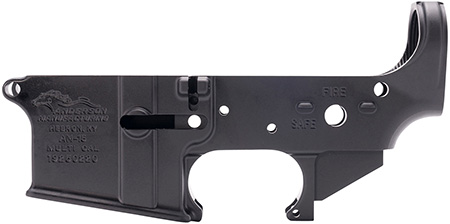 [712038921676] Anderson D2K067A000OP Receiver  Multi-Caliber Black Anodized Finish 7075-T6 Aluminum Material with Mil-Spec Dimensions for AR-15