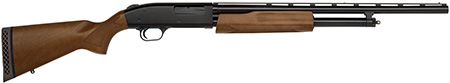 [015813541329] Mossberg 54132 500 Bantam Youth 20 Gauge Pump 3" 5+1 22" Blued Vent Rib Barrel, Blued Steel Receiver, Fixed Hardwood Stock, Right Hand, Accu-Set Chokes