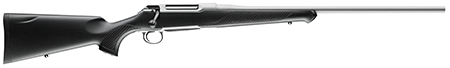 [810496021539] Sauer S1SX7MM 100 Silver XT 7mm Rem Mag Caliber with 4+1 Capacity, 24" Barrel, Stainless Cerakote Metal Finish  &  Black Fixed Ergo Max Stock Right Hand (Full Size)