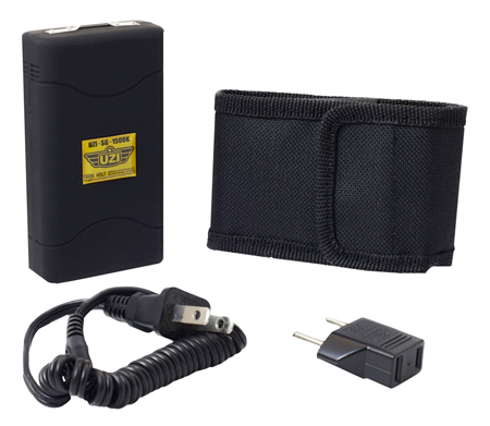 [024718915005] Uzi Accessories UZISG1500 Stun Gun  Black