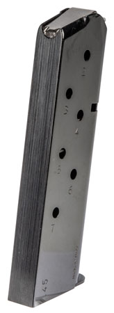 [765595103504] Mec-Gar MGCG4507B Standard  7rd 45 ACP Fits 1911 Government Blued Carbon Steel