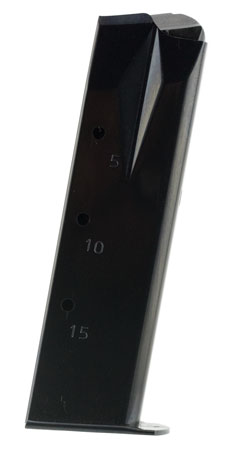 [765595440425] Mec-Gar MGRP8515B Standard  Blued Detachable 15rd 9mm Luger for Ruger P95/P85/P89/P93/P94