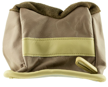[751710504844] BenchMaster BMALBBME Bench Bag  Medium Empty Tan Leather Front Bag 6.80 oz