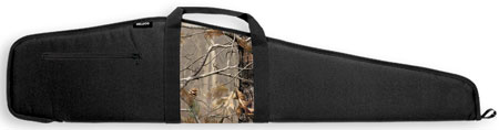 [672352210446] Bulldog BD21044 Camo Panel Rifle Case 44" Scoped Rifle Black Nylon Case with Integrated Realtree AP Panel