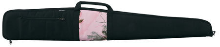 [672352242157] Bulldog BD215 Camo Panel  Black/Pink 1200D Nylon 52" Long Shotgun