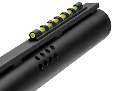 [788130014394] Truglo TG90D Glo-Dot Universal Dual Color Shotgun w/Vent Rib Green/Red Black