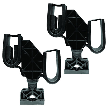 [786602102006] Rugged Gear 10200 ATV Mount  Rifle/Shotgun Black Nylon