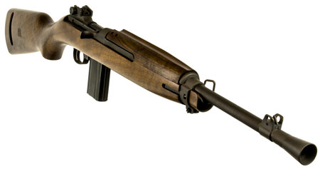 [752334000101] Inland MFG ILM170 M1 Jungle Carbine  30 Carbine 15+1 16.25" Threaded Barrel w/Conical Flash Hider, Black Metal Finish, Round Bolt, Walnut Stock