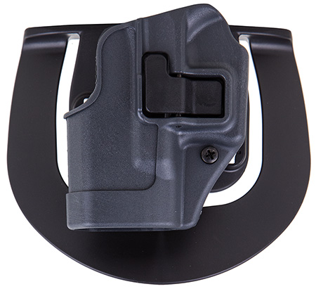 [648018090059] Blackhawk 413501BKR Serpa CQC Sportster OWB Size 01 Gun Metal Gray Polymer Paddle Compatible w/Glock 26/27/33  Right Hand
