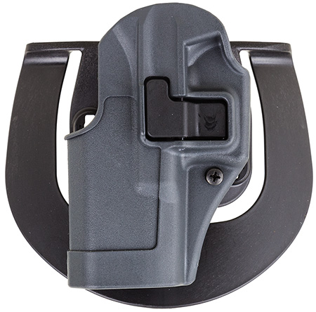 [648018090066] Blackhawk 413502BKL Serpa CQC Sportster OWB Size 02 Gun Metal Gray Polymer Paddle Compatible w/Glock 19/23/32/36/45 Left Hand