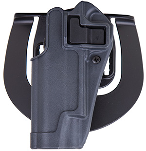 [648018090080] Blackhawk 413503BKL Serpa CQC Sportster OWB Size 03 Gun Metal Gray Polymer Paddle Fits 1911 Government  &  Clones Left Hand
