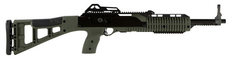 [752334600141] Hi-Point 4595TSOD 4595TS Carbine 45 ACP 17.50" 9+1 Black OD Green All Weather Molded Stock OD Green Polymer Grip Right Hand