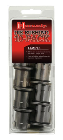 [090255440966] Hornady 044096 Lock-N-Load Die Bushing Metal Works With Hornady Lock N Load AP Press 10 Pack