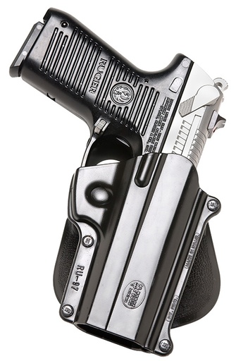 [676315002369] Fobus RU97 Passive Retention Standard Belt Plastic Paddle Fits Ruger P90/93/94/95/97 Right Hand