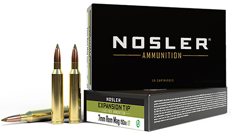[054041400329] Nosler 40032 E-Tip  7mmRemMag 150gr E Tip Lead Free 20 Per Box/10 Case