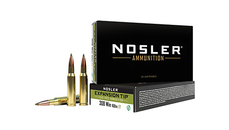 [054041400350] Nosler 40035 E-Tip  308Win 168gr E Tip Lead Free 20 Per Box/10 Case