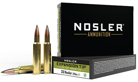 [054041400428] Nosler 40042 E-Tip  33Nosler 225gr E Tip Lead Free 20 Per Box/10 Case