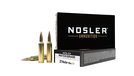 [054041601627] Nosler 60162 Match Grade RDF 22Nosler 85gr RDF Hollow Point Boat Tail 20 Per Box/10 Case
