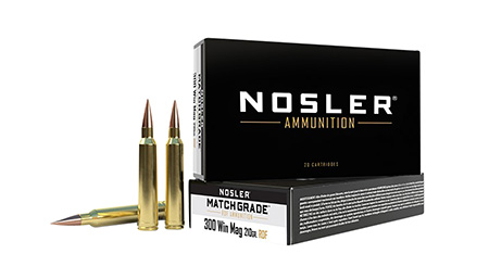 [054041601580] Nosler 60158 Match Grade RDF 300WinMag 210gr RDF Hollow Point Boat Tail 20 Per Box/10 Case