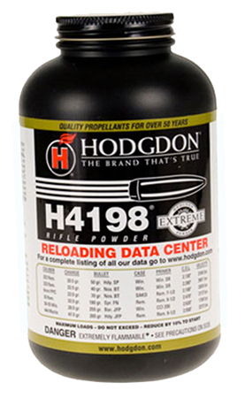 [039288500155] Hodgdon 41981 Extreme H4198 Smokeless Rifle Powder 1 lb