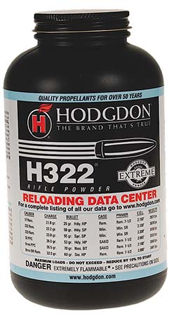 [039288500247] Hodgdon 3221 Extreme H322 Rifle Powder Multi-Caliber 1 lb