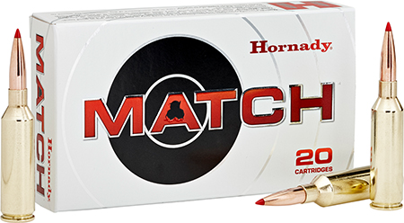 [090255821802] Hornady 82180 Match  300WinMag 195gr Extremely Low Drag Match 20 Per Box/10 Case