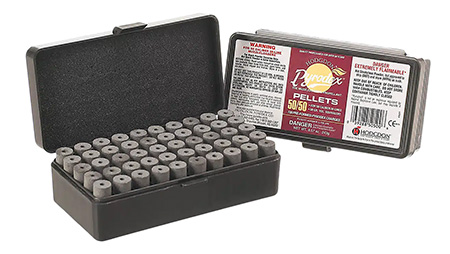 [039288505006] Hodgdon P5050 Muzzleloading Pyrodex 50/50 Pellets 50 gr 100 Per Box