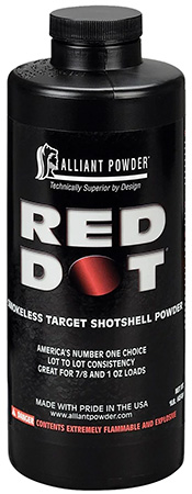 [008307100010] Alliant Powder REDDOT Red Dot  Shotgun Multi-Gauge Gauge 1 lb