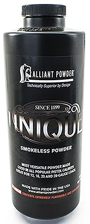 [008307120018] Alliant Powder UNIQUE Shotgun/Pistol Powder Unique Pistol/Shotgun Multi-Gauge 1 lb